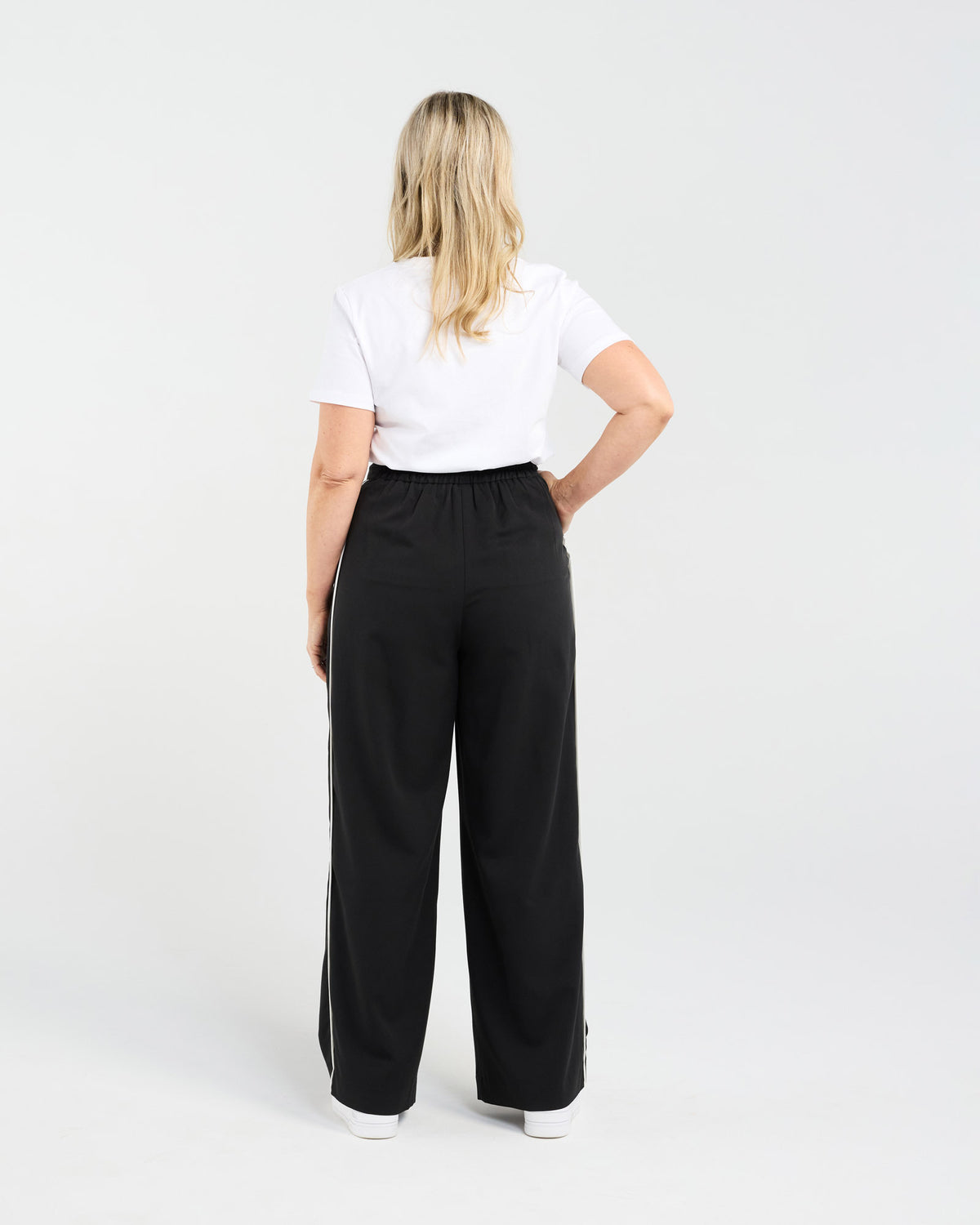 Frankie Pleat Pant (Black)