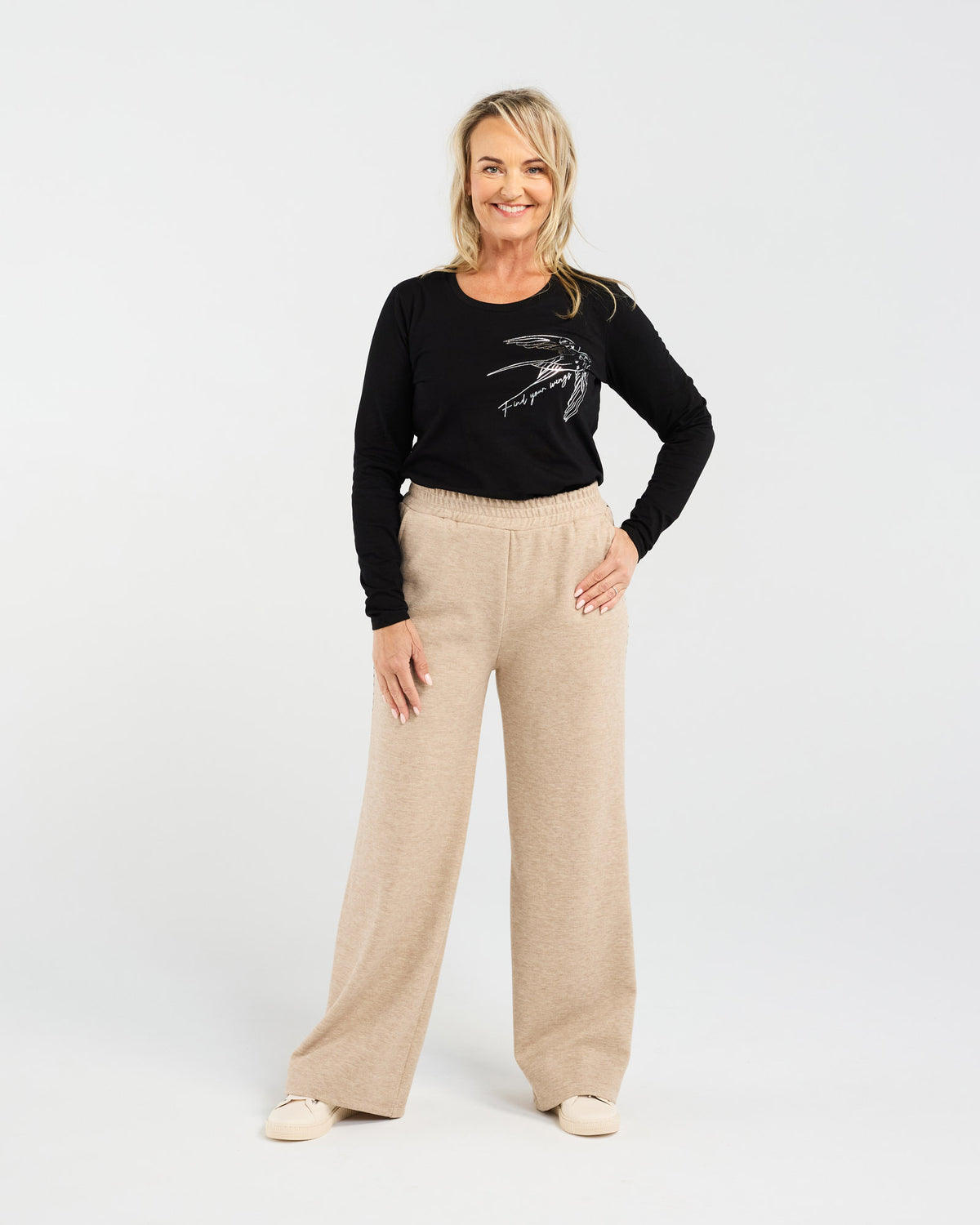 Georgie Lounge Pants (Oat)