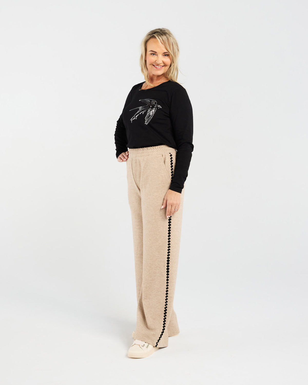 Georgie Lounge Pants (Oat)