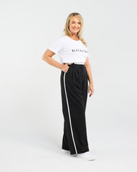 Frankie Pleat Pant (Black)