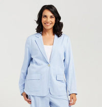 Easy Moving Linen Blend Jacket