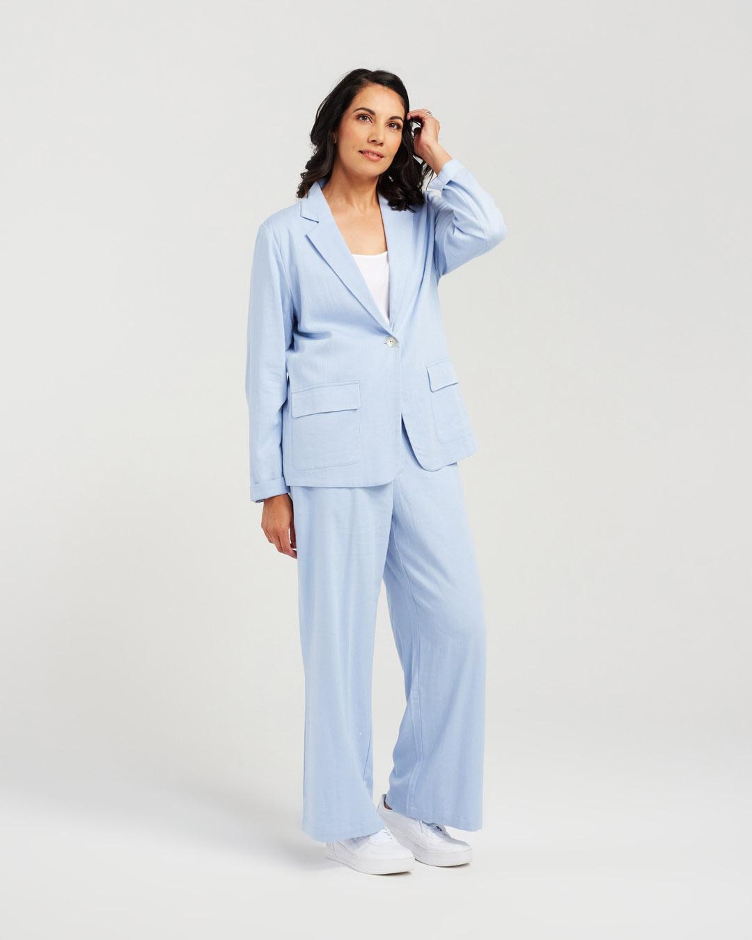 Easy Moving Linen Blend Jacket