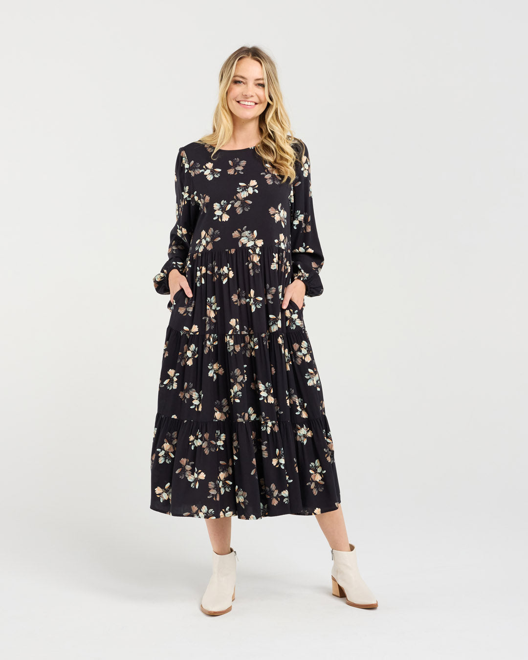 Maia Tiered Dress