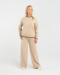 Georgie Lounge Pants (Oat)