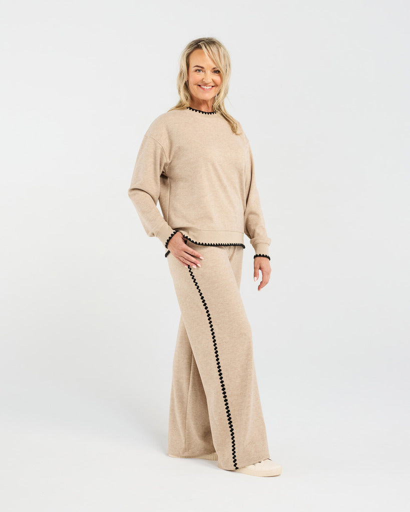 Georgie Lounge Pants (Oat)